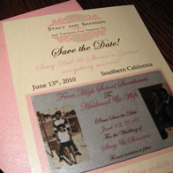 Stacy and Shannon – Monograms and Save-the-Dates